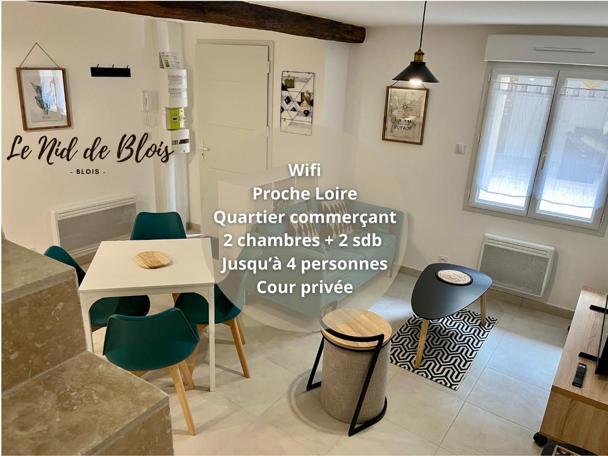 2 Suites, Cour Privee, Climatisation, Le Nid De Blois Vienne Ngoại thất bức ảnh